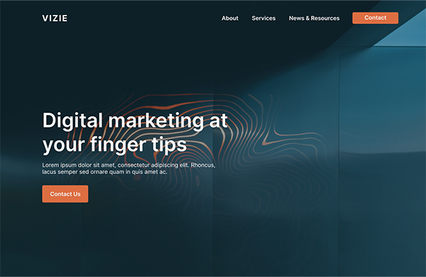 Vizie Digital Website Design